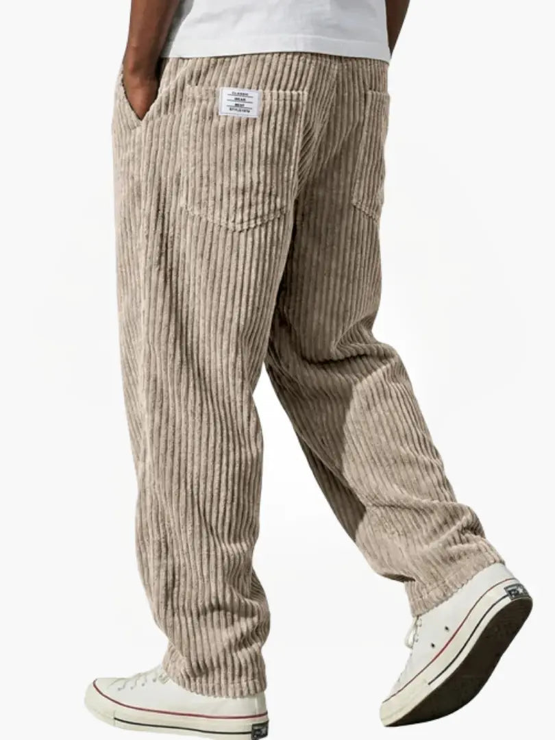 Pantalons en velours côtelé pour homme