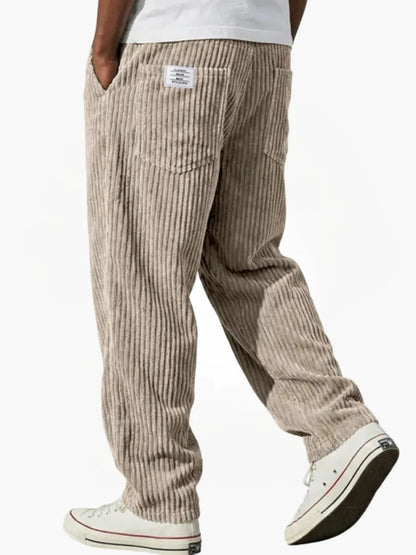 Pantalons en velours côtelé pour homme