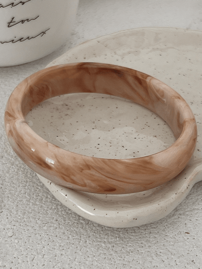 Bracelet en Marbre Ethnique Vintage pour Femmes