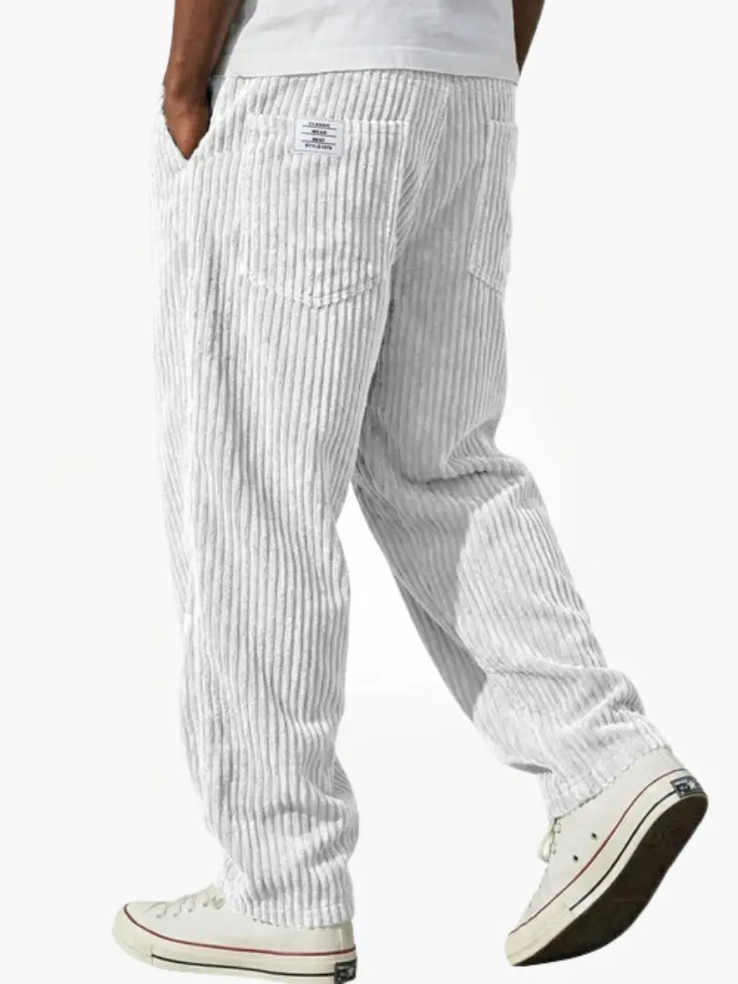 Pantalons en velours côtelé pour homme