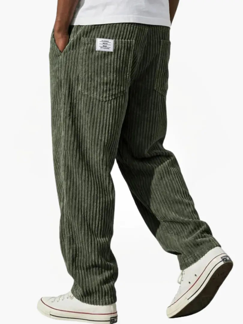 Pantalons en velours côtelé pour homme