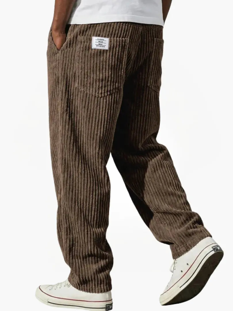 Pantalons en velours côtelé pour homme