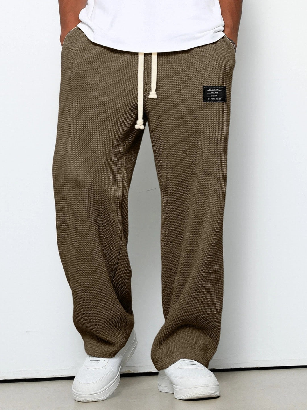 Pantalons pour hommes à coupe confortable