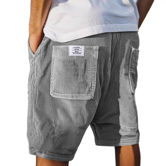 Pantalons courts élégants en velours