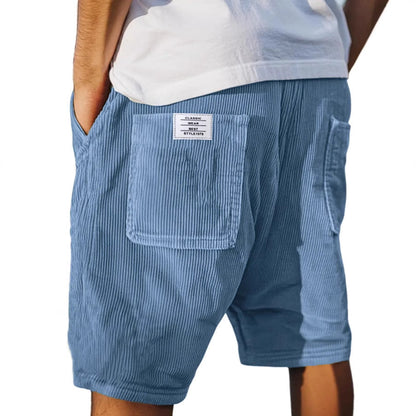 Pantalons courts élégants en velours