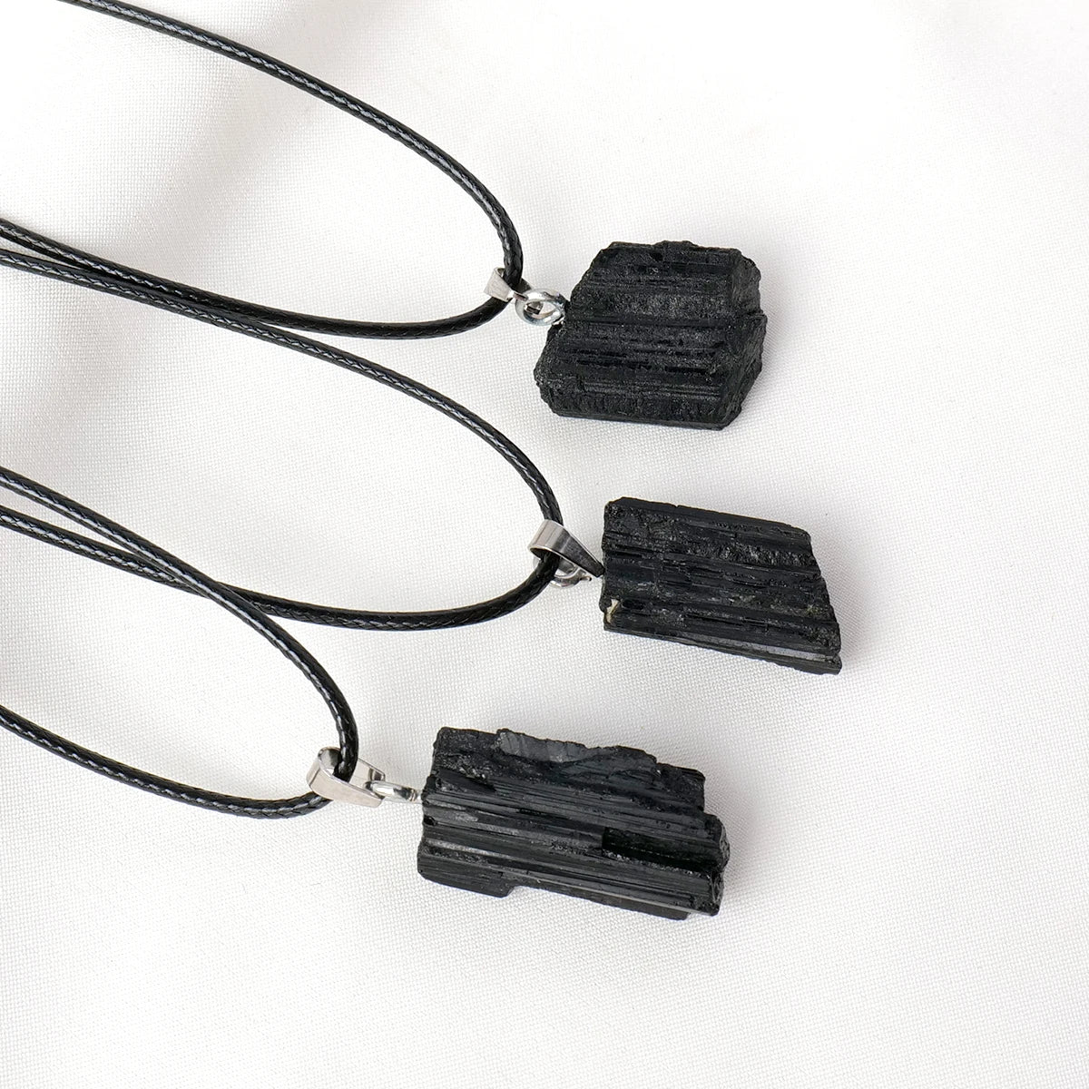 Pendentif en Tourmaline Noire - Force & Ancrage