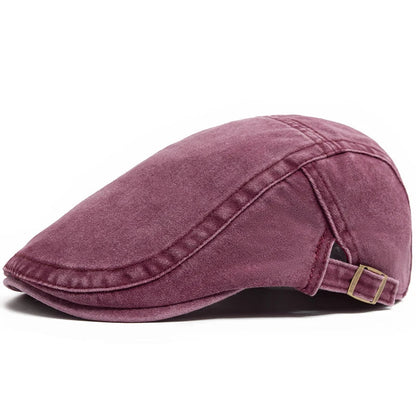 Casquette plate vintage