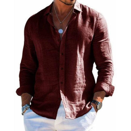Chemise élégante en tissu respirant