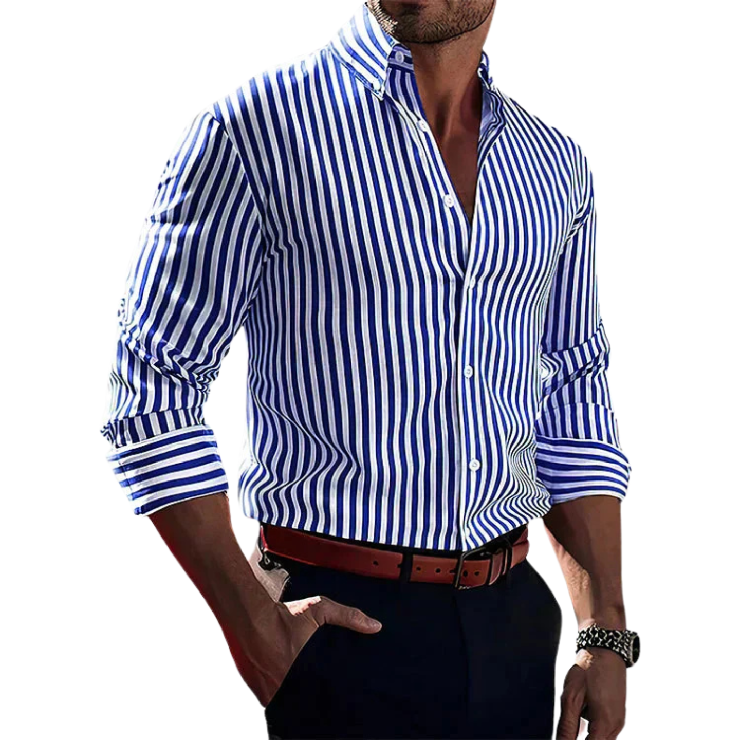 Chemise à rayures Confidence