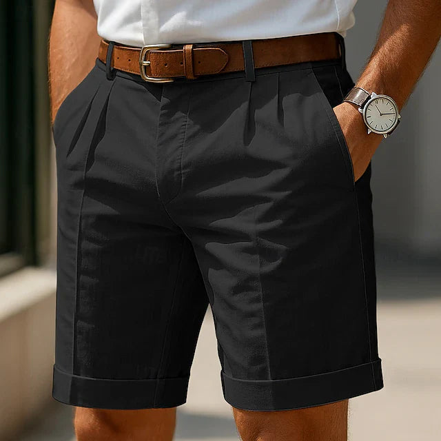 Tailored | Shorts Bermudas plissé